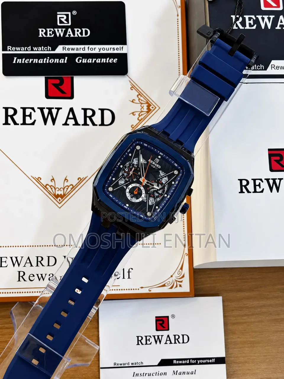 Reward Rubber Strap Watch
