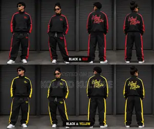Koland Kulture Tracksuit Red Black