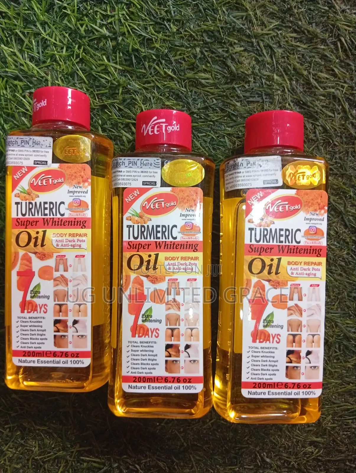 Veet Gold Turmeric Oil 200ml