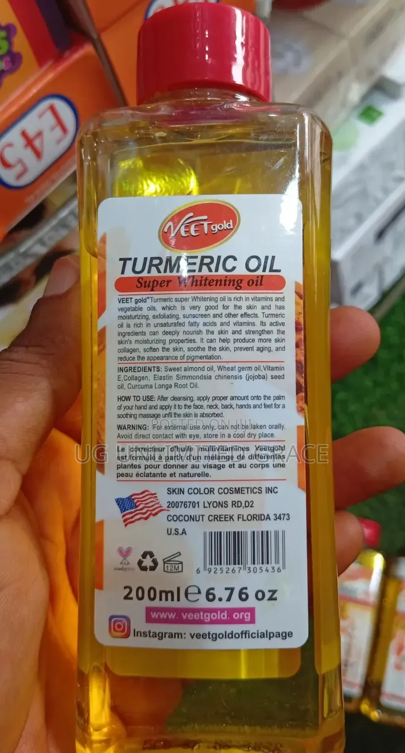 Veet Gold Turmeric Oil 200ml