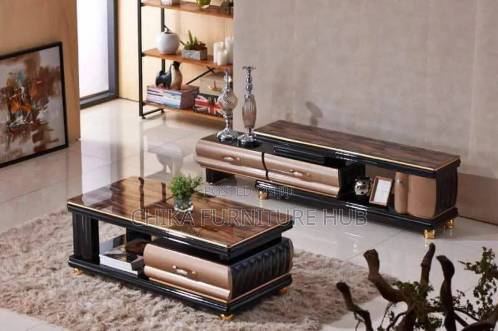 Quality Set of Tv Stand Nd Centre Table