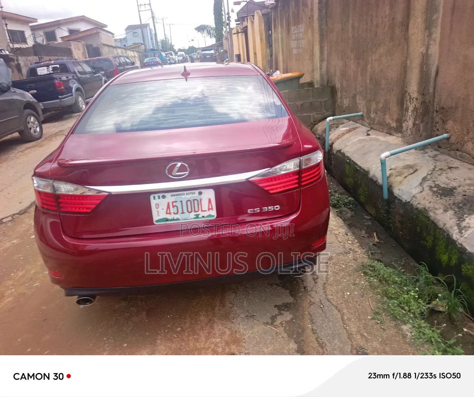 Lexus ES 2014 Red