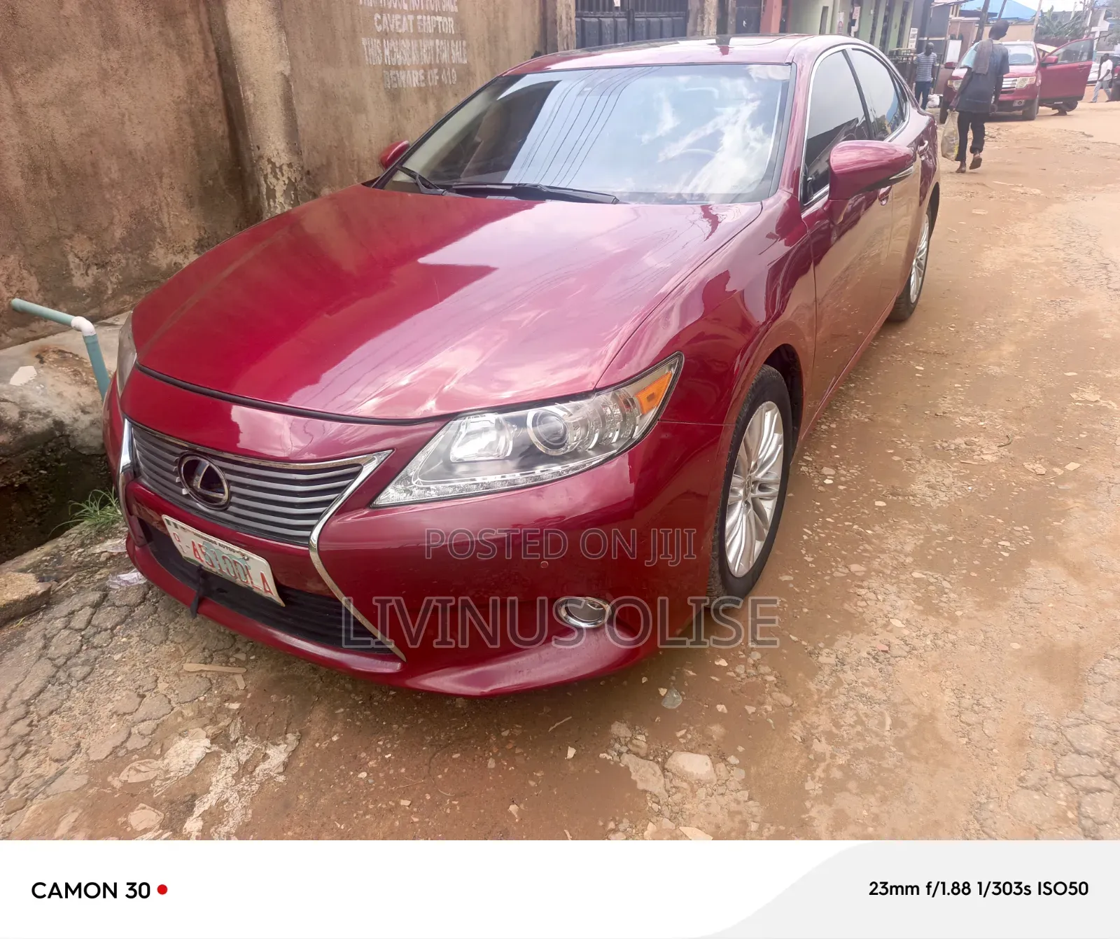 Lexus ES 2014 Red