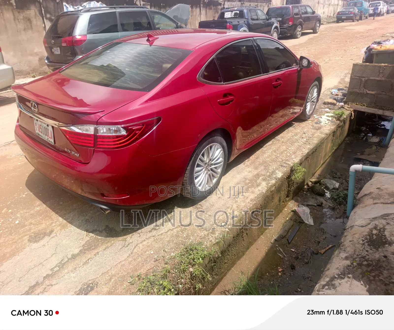 Lexus ES 2014 Red