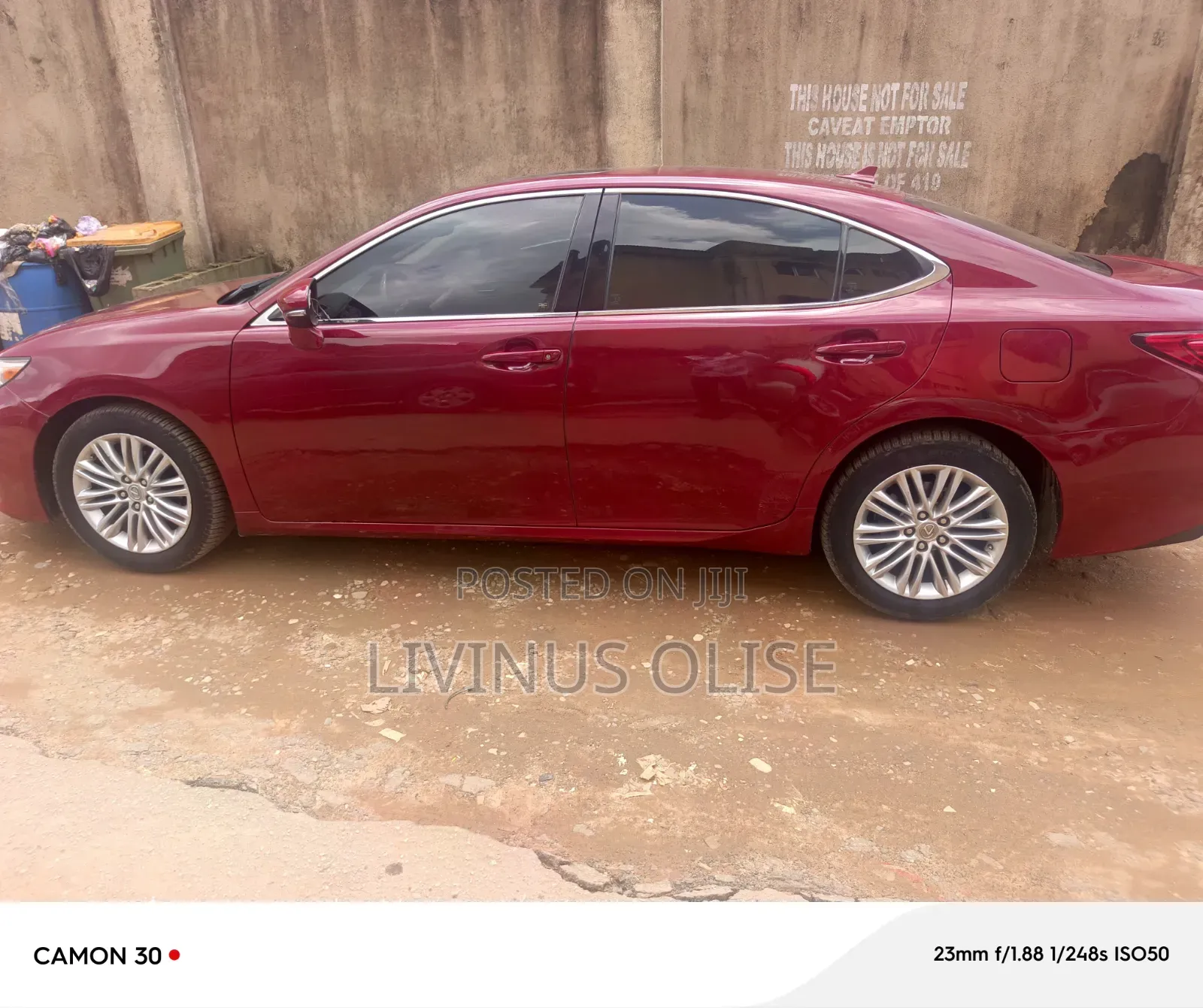Lexus ES 2014 Red