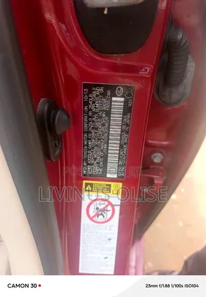 Lexus ES 2014 Red