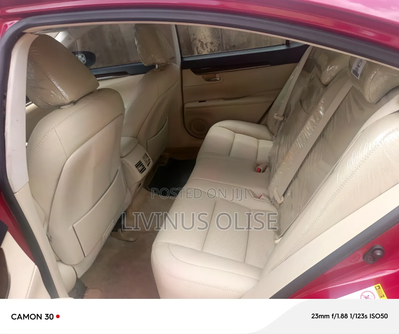 Lexus ES 2014 Red
