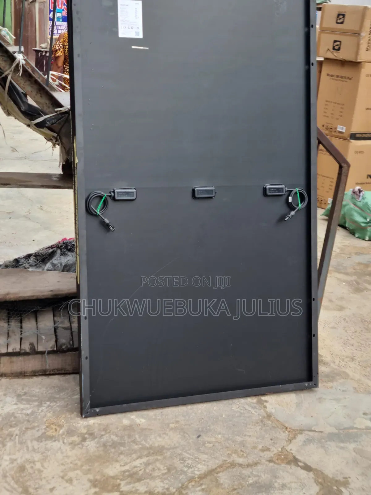 450w Monocrystalline Panel Black Frame