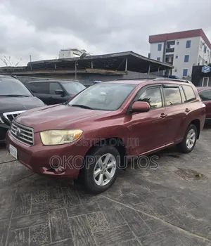 Toyota Highlander Limited 4x4 2008 Red