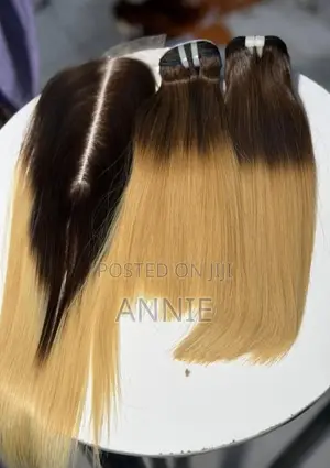 10” Blonde Bone Straight