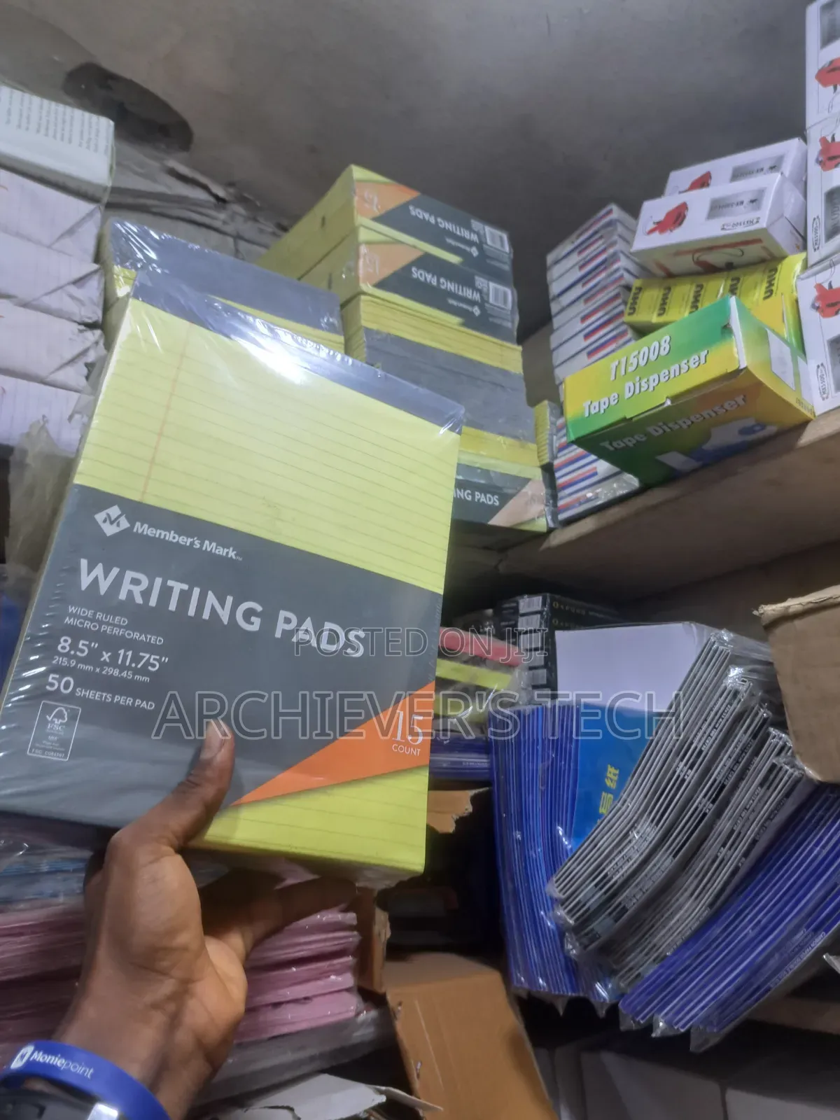 A4 Writing Colored Pads