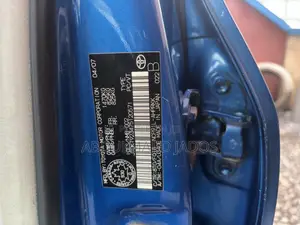 Toyota Yaris 2007 Blue
