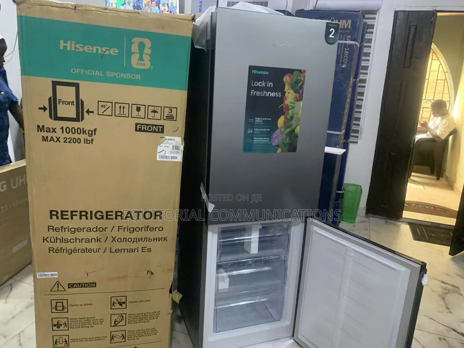 Brandnew Hisense Rd-29dca Refrigerator-225l