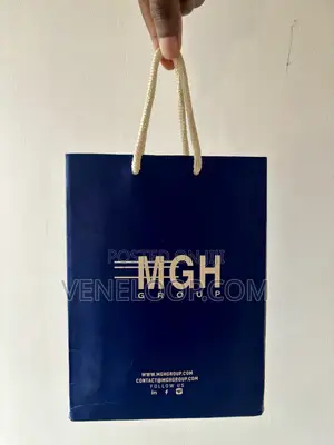 Custom A5 Paper Bag Print With Handle | Branded Gift Shopping Bags