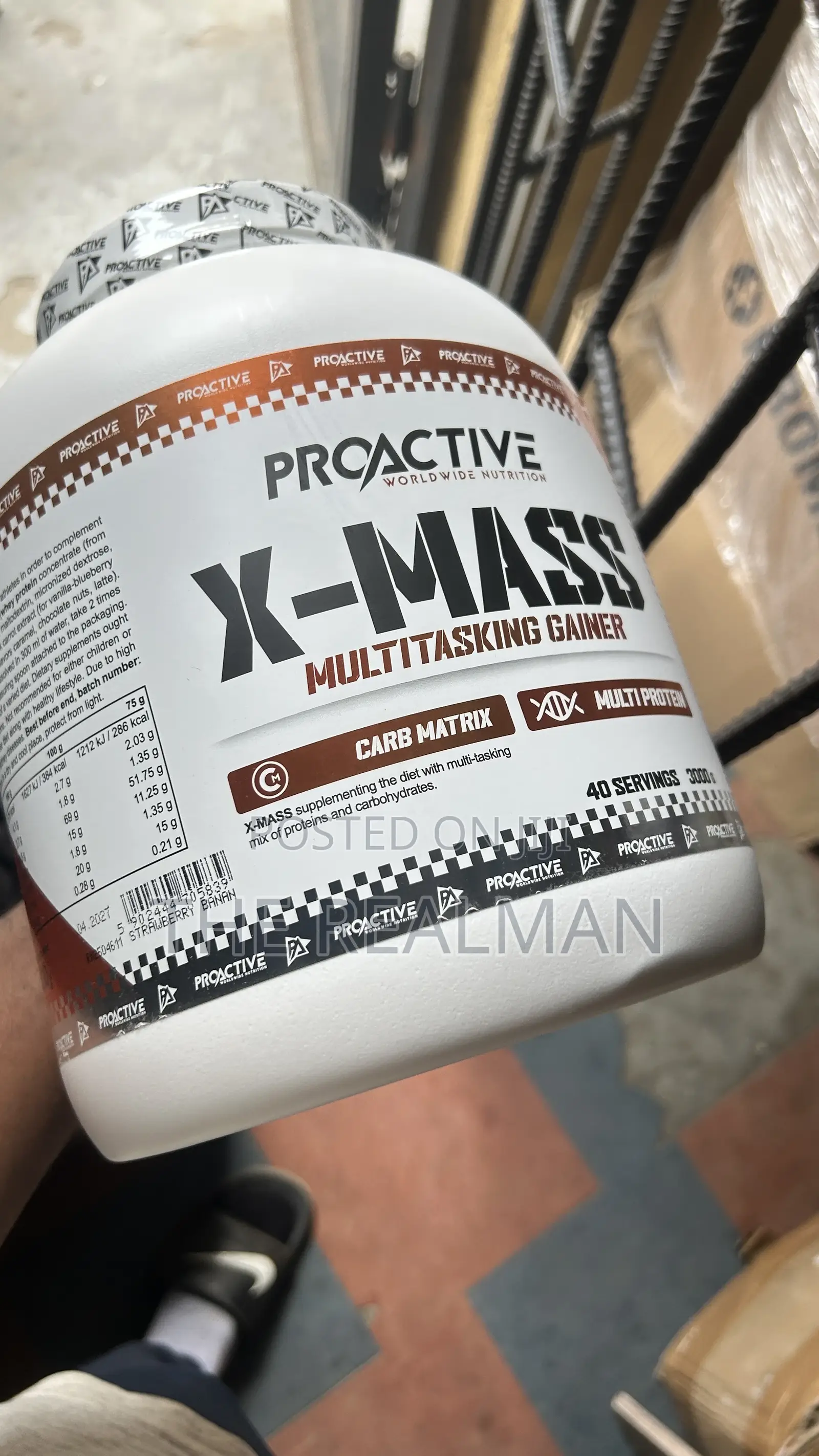 Mass Gainer - Proactive Worldwide Nutrition X-Mass
