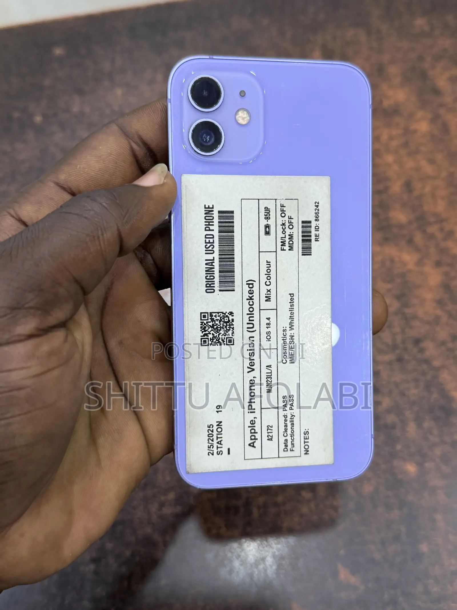 Apple iPhone 12 64 GB Purple