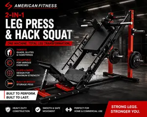 Leg Press and Hack Squat Machine