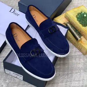 Dior Premium Luxury Suede Men Shoes – Elegant, Durable Comfortable