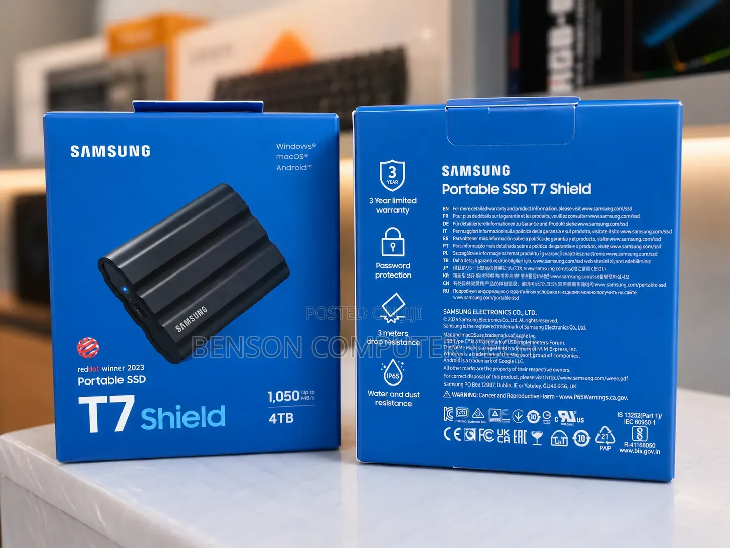 Samsung T7 Shield Portable Ssd 4tb