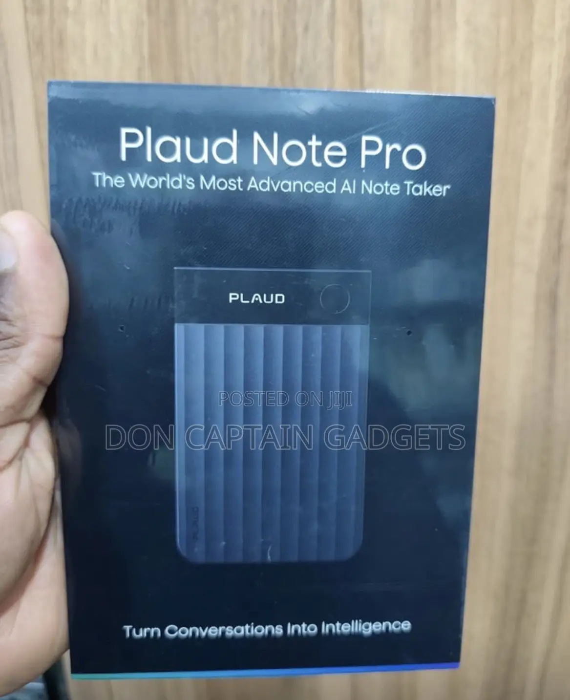Plaud Note Pro Ai Voice Recorder. Treanscribe. Record. Summarize