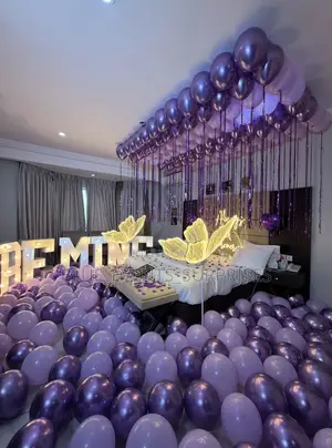 Girlfriend Proposal Balloon Room Decoration /Luxury Room Decor