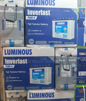 Luminous Tall Tubular Battery 12v