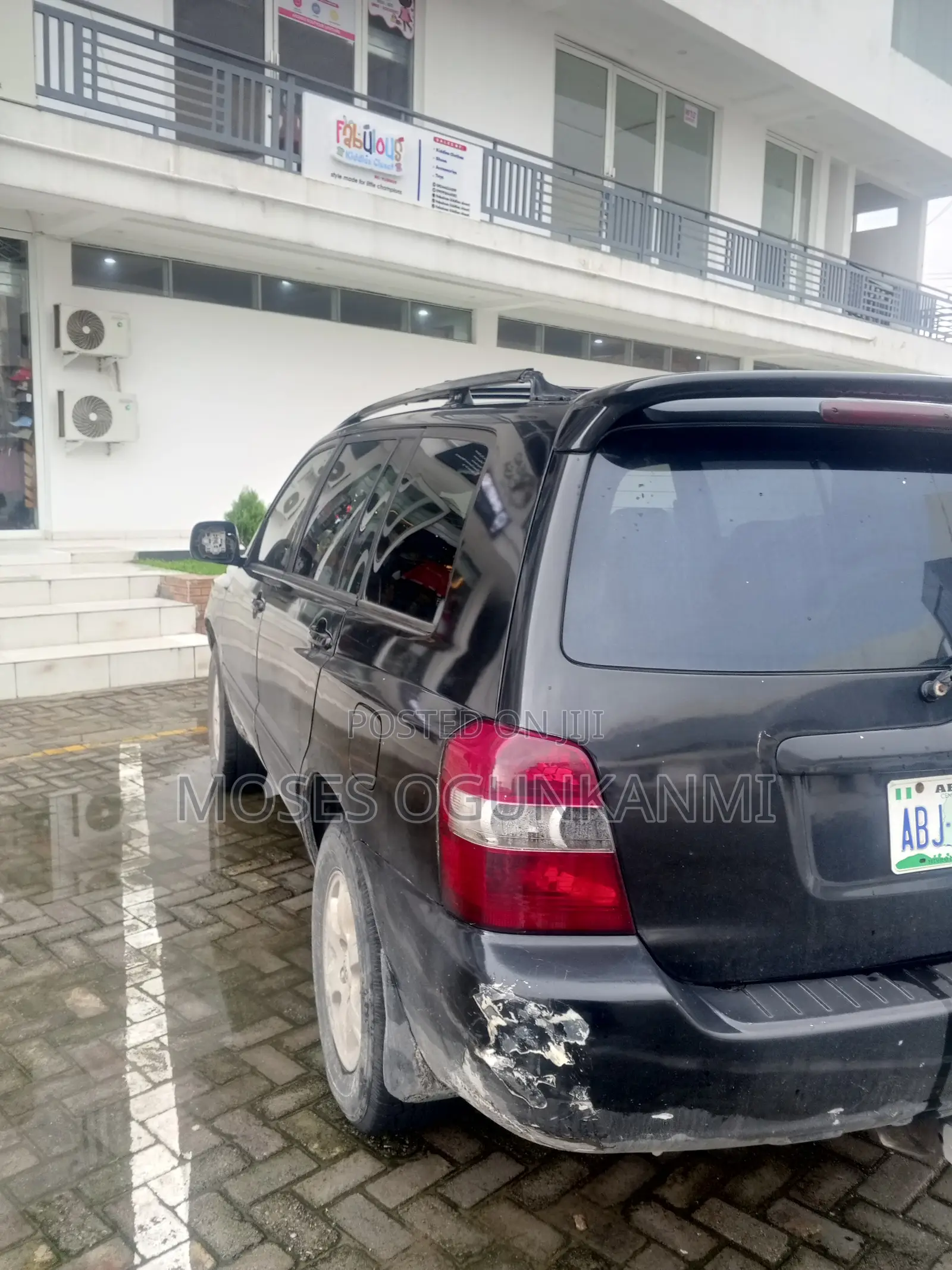 Toyota Highlander 2001 Black