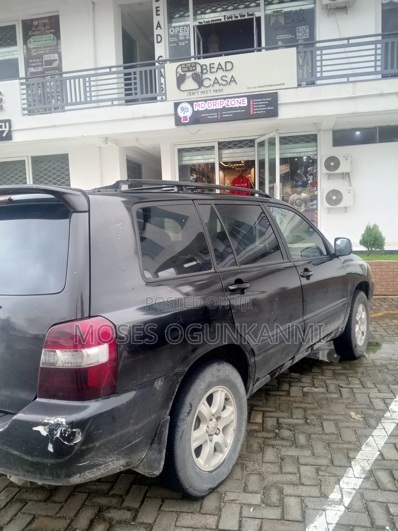 Toyota Highlander 2001 Black