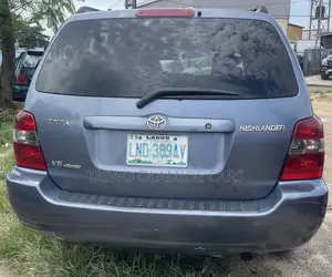 Toyota Highlander V6 2006 Gray