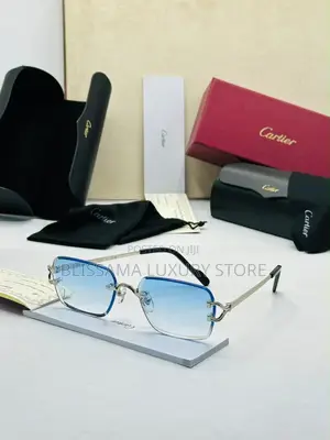 Cartier Luxury Rimelss Designer Glasses – Stylish Premium Quality