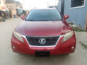 Lexus RX 2012 Red