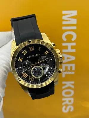 Michael Kors Quality Luxury Men Rubber Wristwatch