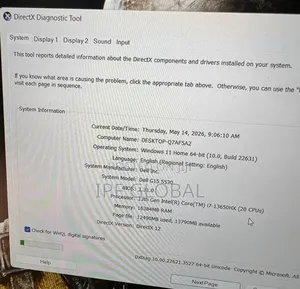 Laptop Dell G15 5530 16GB Intel Core i7 SSD 512GB