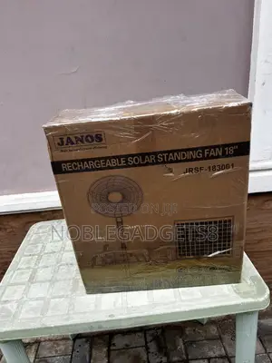Janos Rechargeable Fan Come With Solar Panels