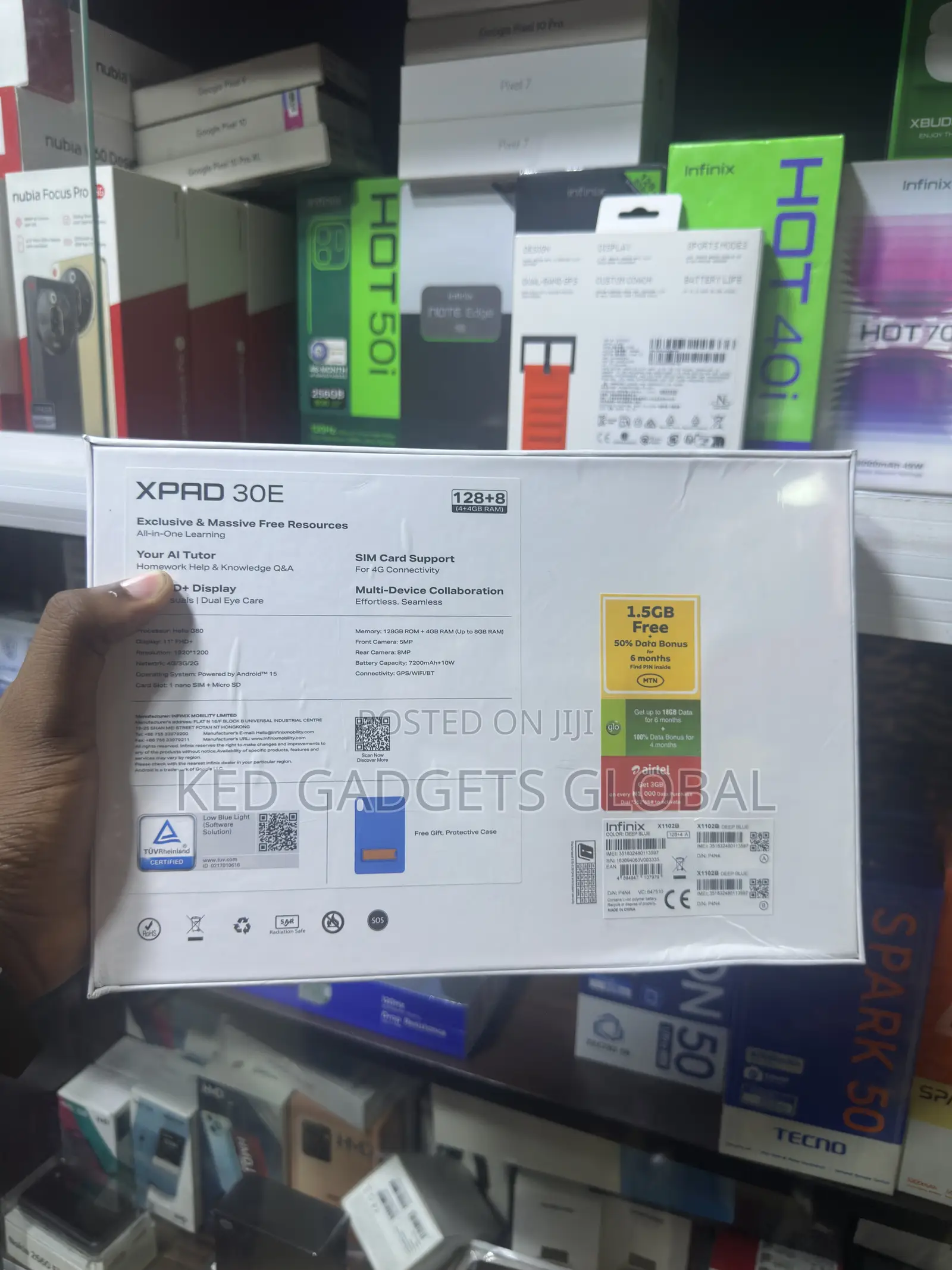 New Infinix Xpad 128 GB White