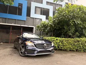 Mercedes-Benz C43 4Matic Cabriolet AWD (3.0L V6 9AM) 2017 Blue