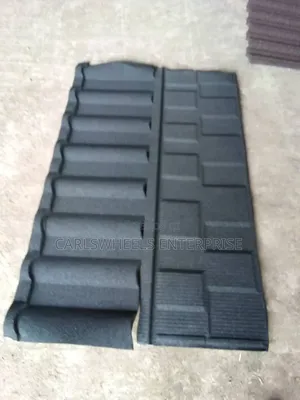 High Grade Black on White Patch Stone Coated Roofing Sheet