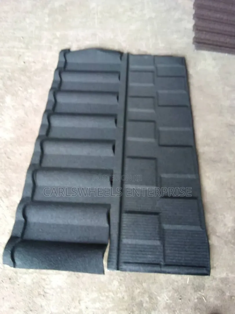 High Grade Black on White Patch Stone Coated Roofing Sheet