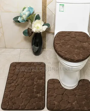 3-Piece Luxury Bathroom Mat Set