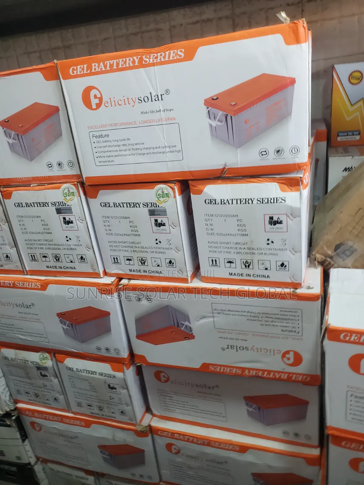 12v 200ah Gel Battery