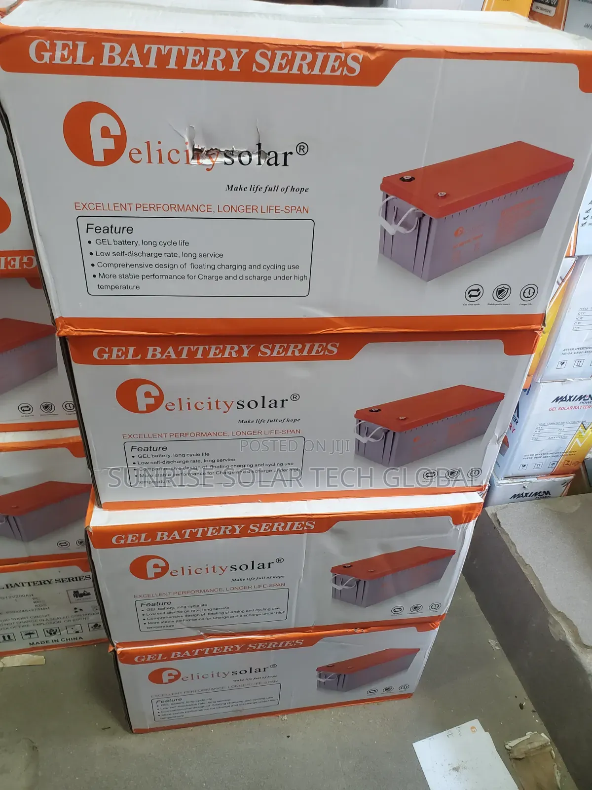 12v 200ah Gel Battery