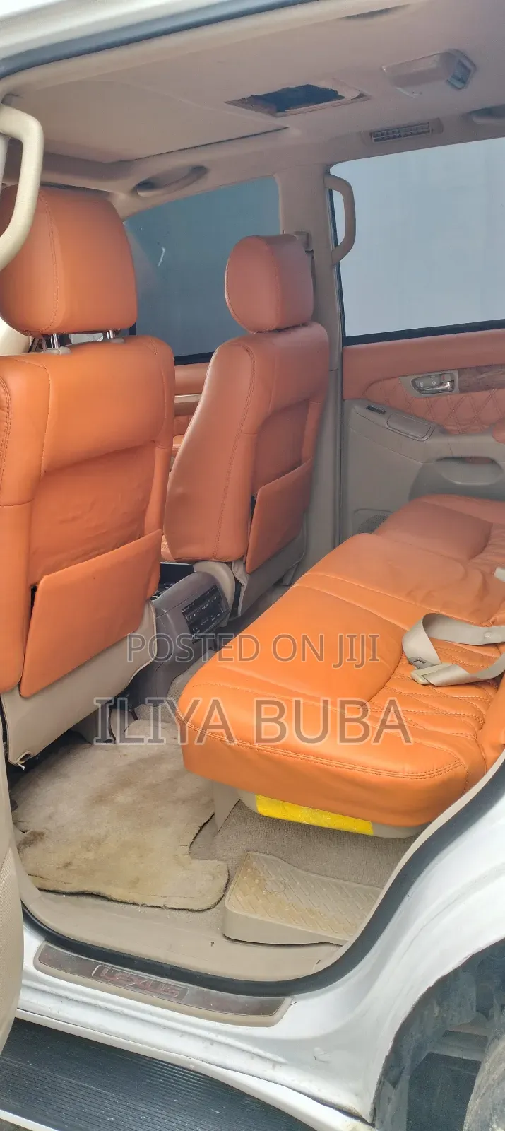 Lexus GX 470 Sport Utility 2005 White