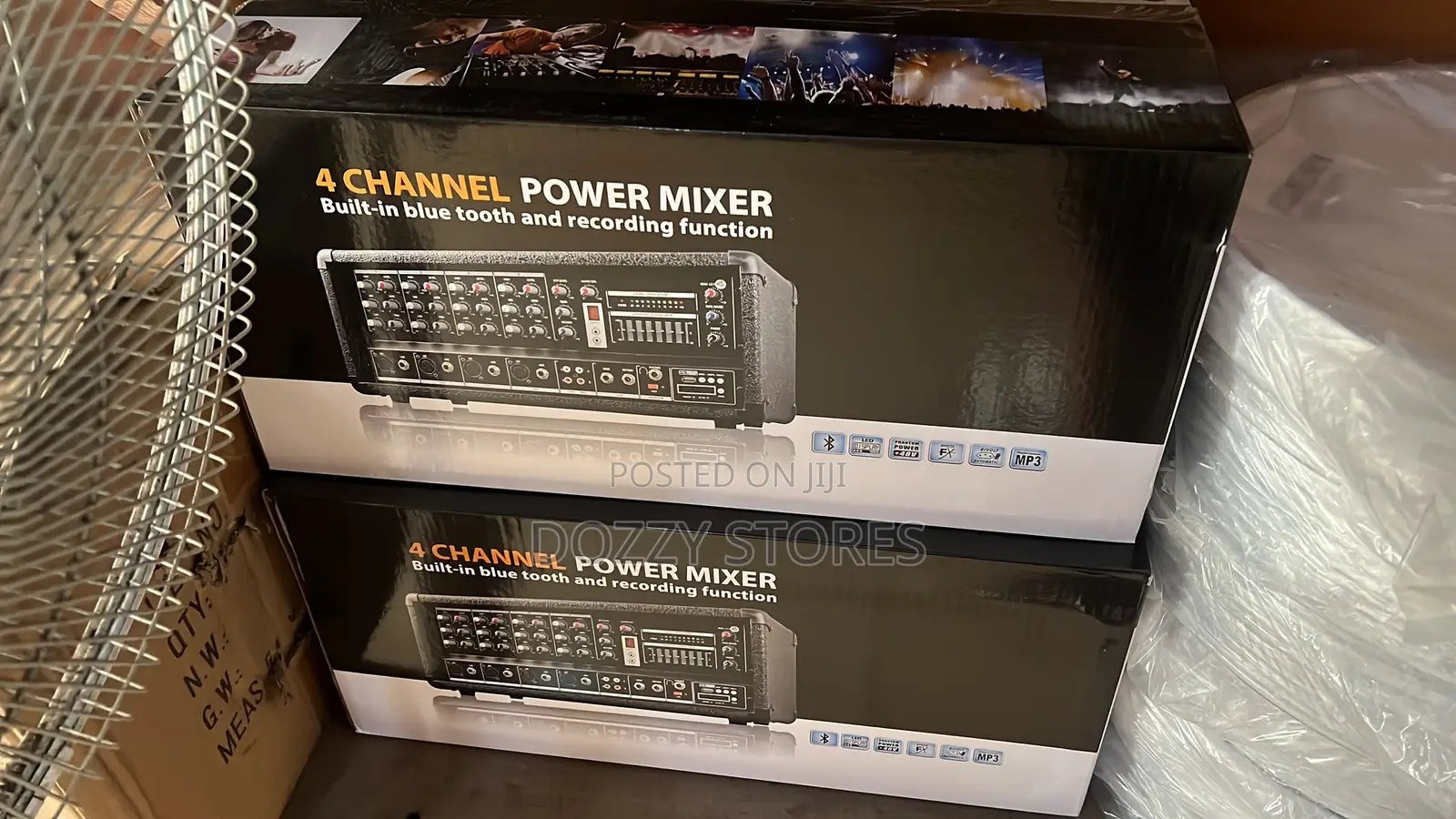 4 Channel Box Mixer