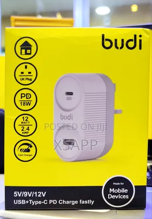 Budi Fast 5v/9v/12v Fast Charger