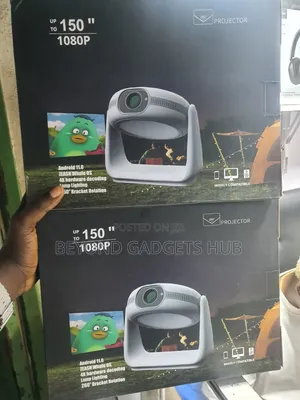 260° Smart Projector (Android) With Recharheable Battery