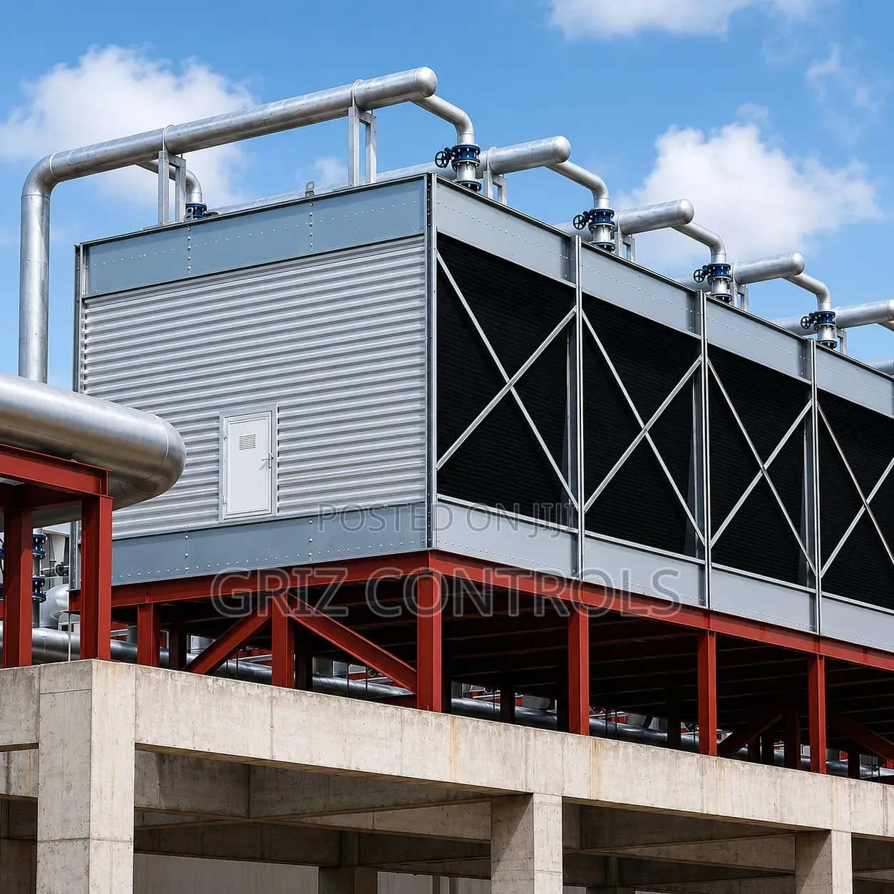 Griz Controls Industrial Cooling Tower Solution