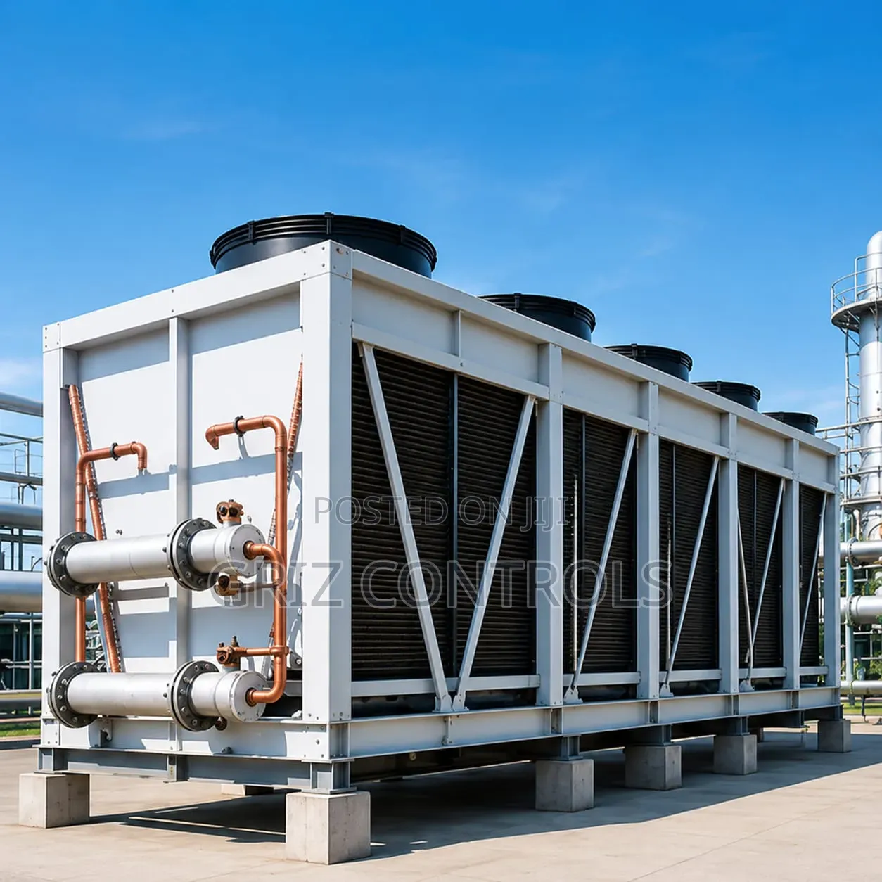 Griz Controls Industrial Cooling Tower Solution