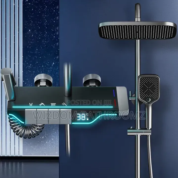 Executive Temperature Display Shower
