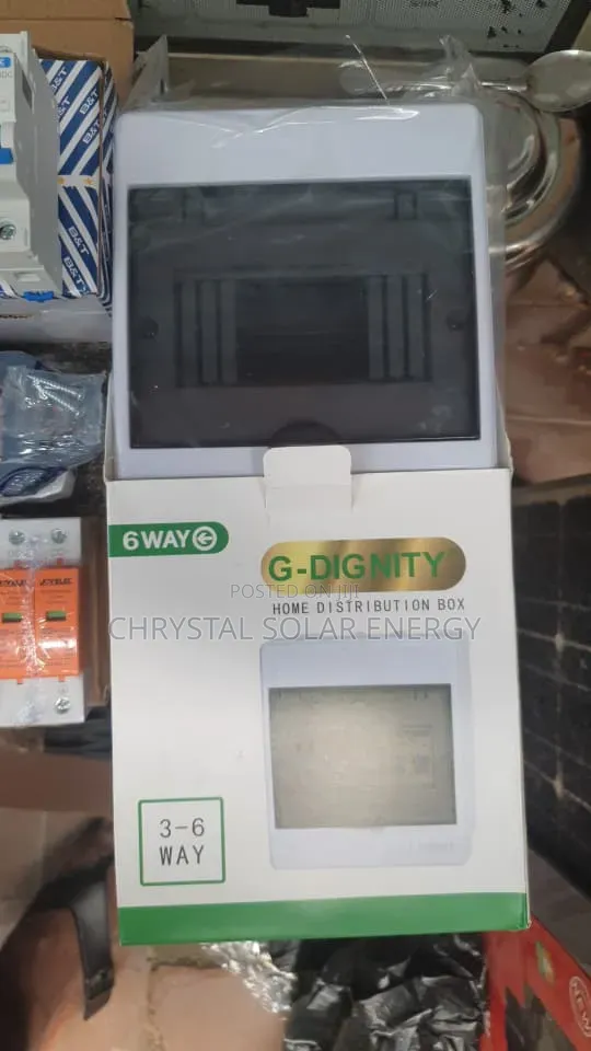6 Way Original Quality Breaker Box With Thick Solid Case