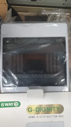 6 Way Original Quality Breaker Box With Thick Solid Case
